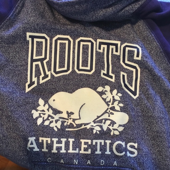 Girls Roots funnel neck tunic sweater - Picture 2 of 5